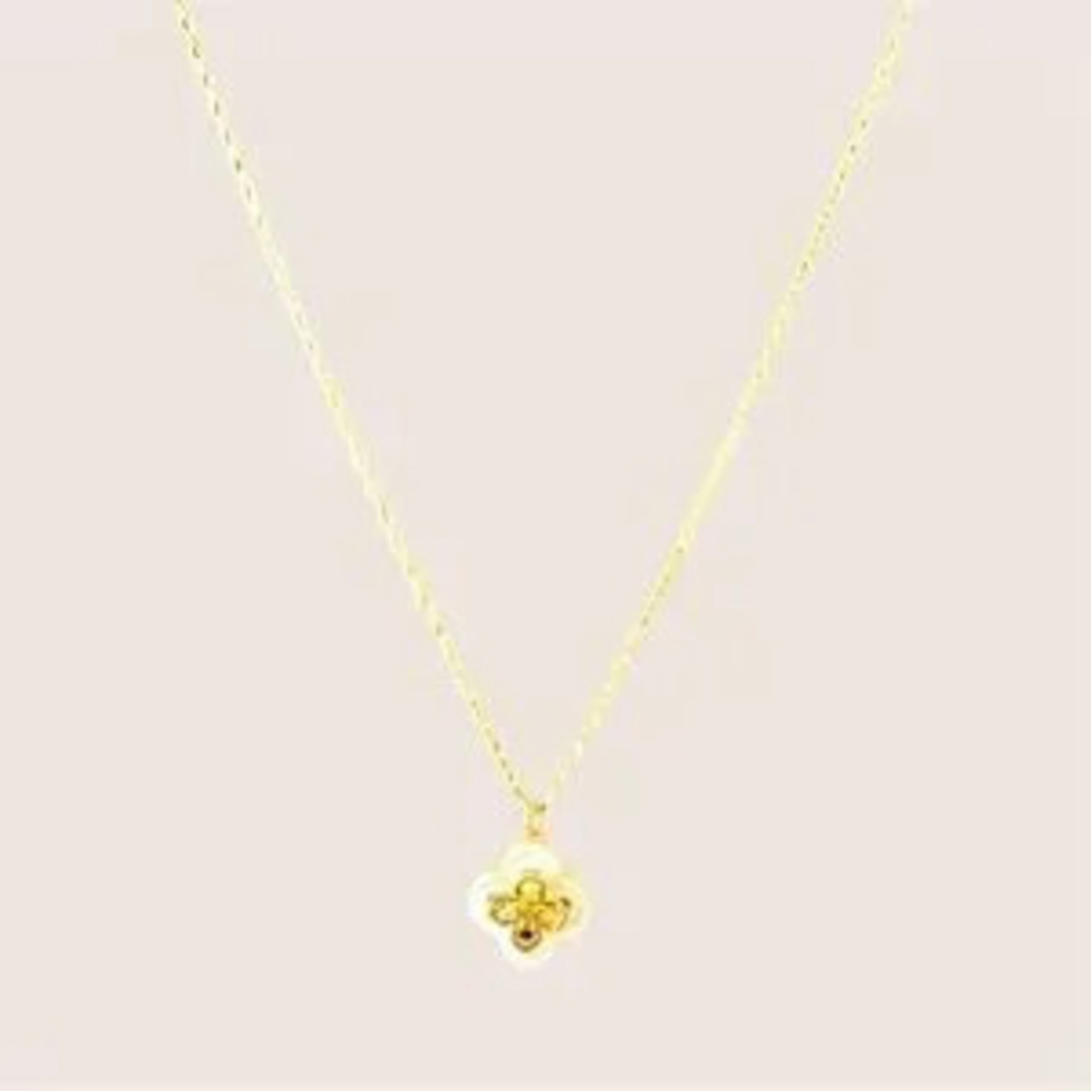 TORY BURCH GOLD?CLOVER PENDANT NECKLACE